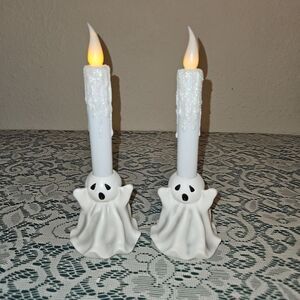 Bethlehem Lights Ghost Candle Holiday Decor with LED Flames